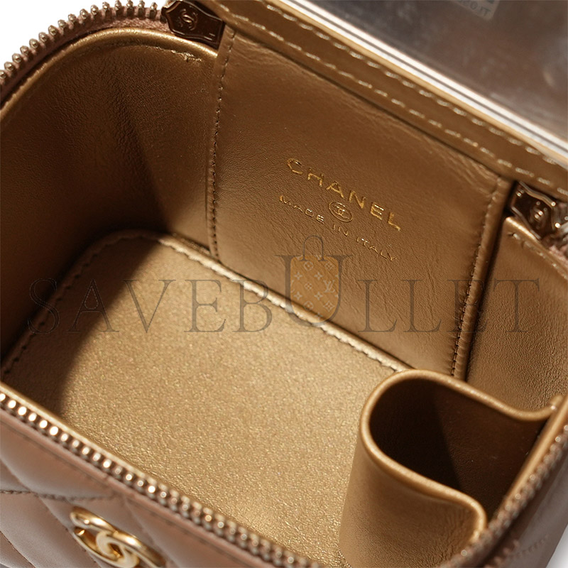 CHANEL VANITY WITH CHAIN AP1447 (10*7*9cm)